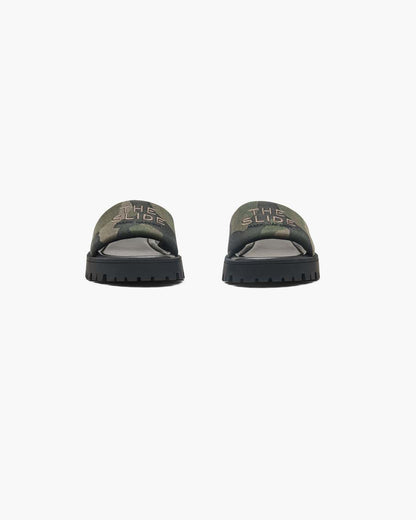 Marc Jacobs Signature - The Camo Jacquard Lug Sole Slide Camo Multi