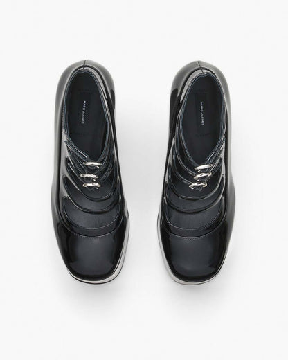Marc Jacobs Sale - The Patent Leather Kiki Ankle Boot Black