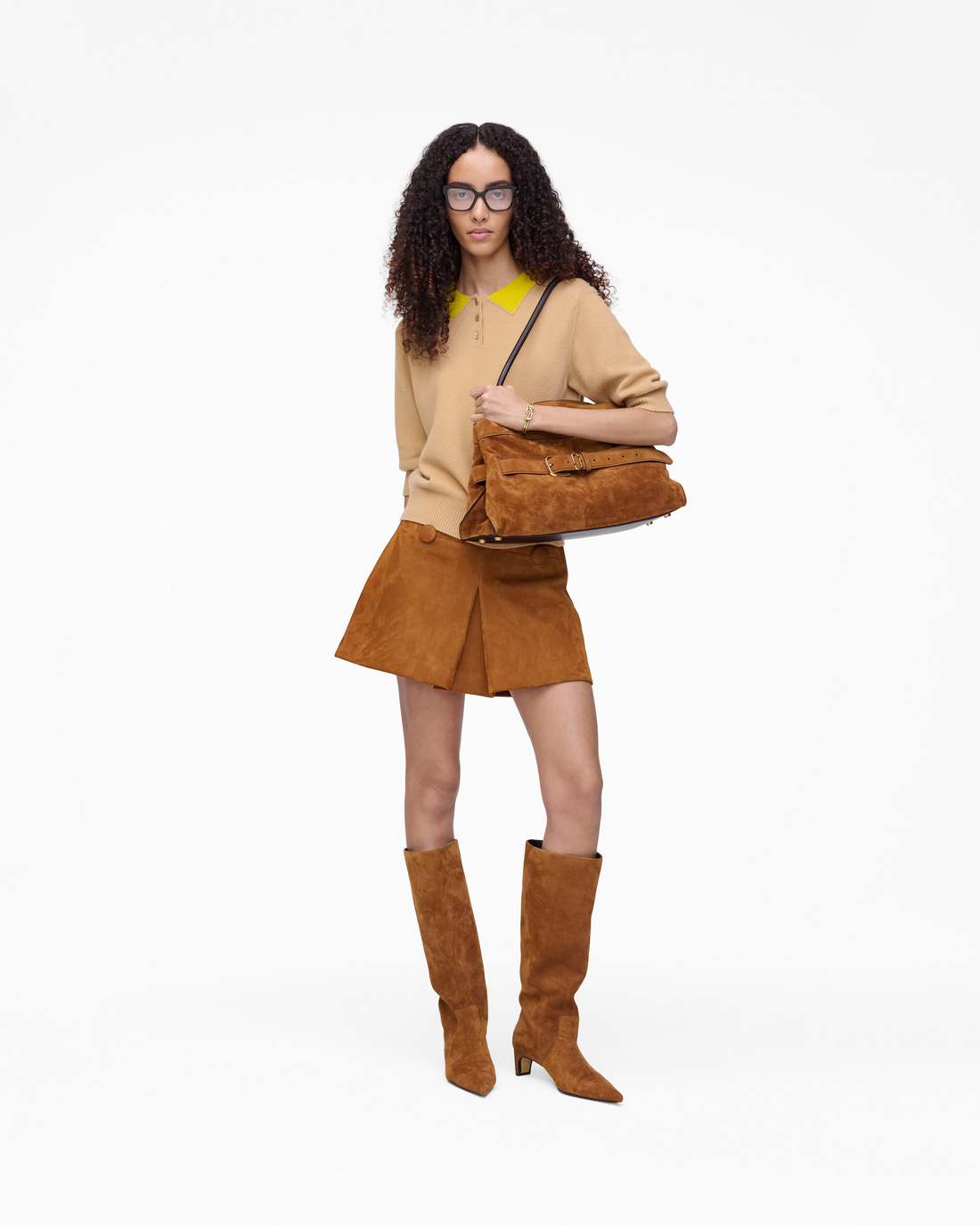 Marc Jacobs Deals - The Suede Mel Boot Copper