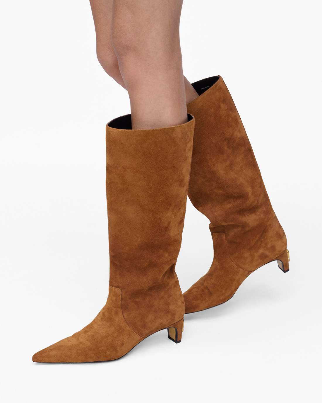 Marc Jacobs Deals - The Suede Mel Boot Copper