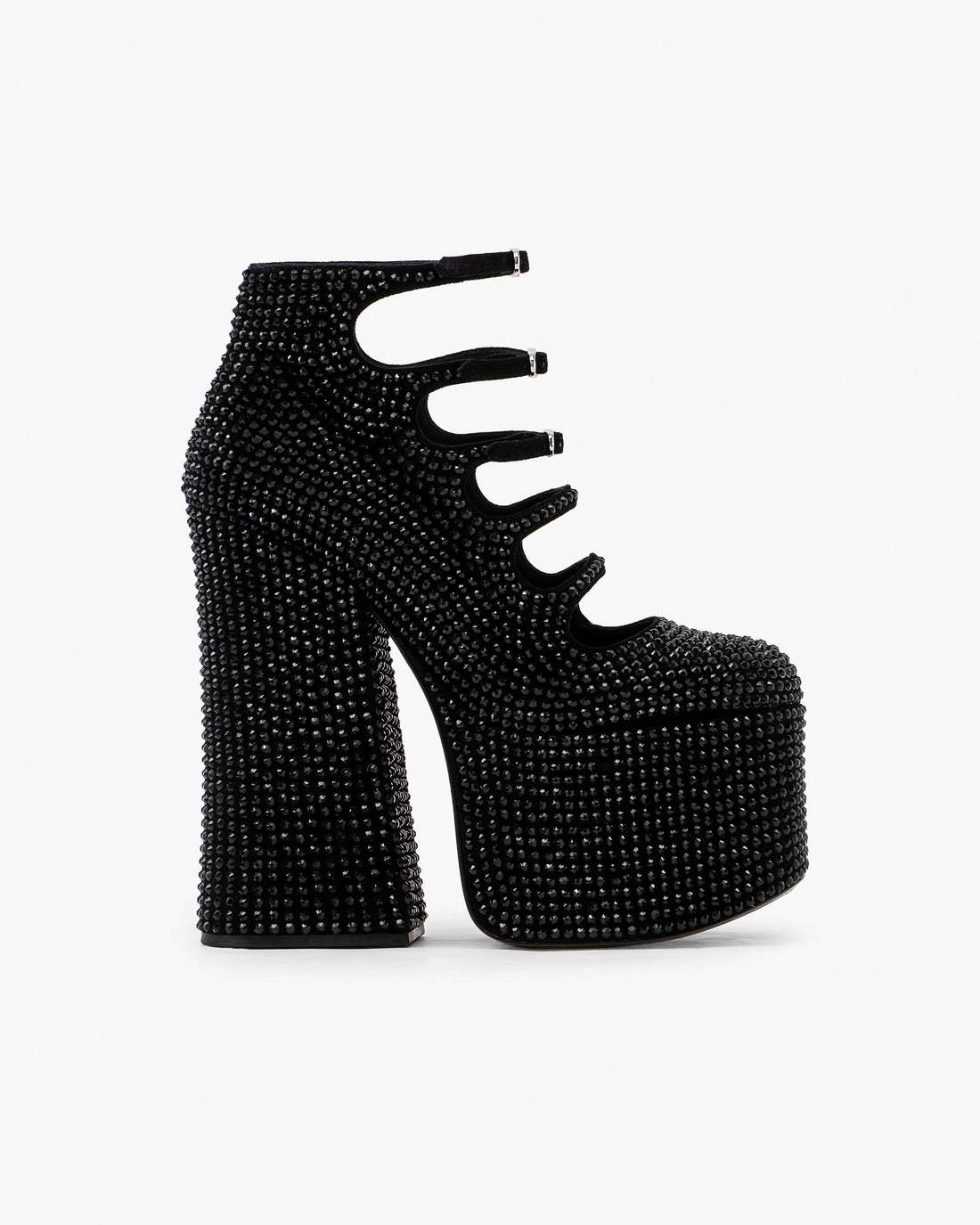 Marc Jacobs Trending - The Rhinestone Kiki Ankle Boot Black/Black
