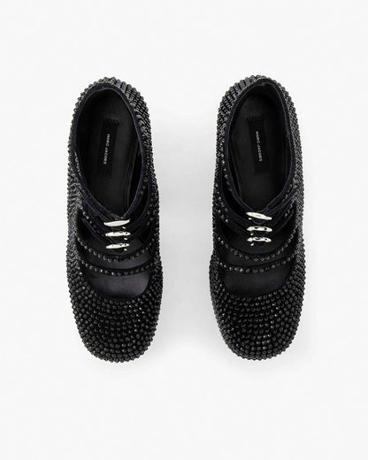 Marc Jacobs Trending - The Rhinestone Kiki Ankle Boot Black/Black