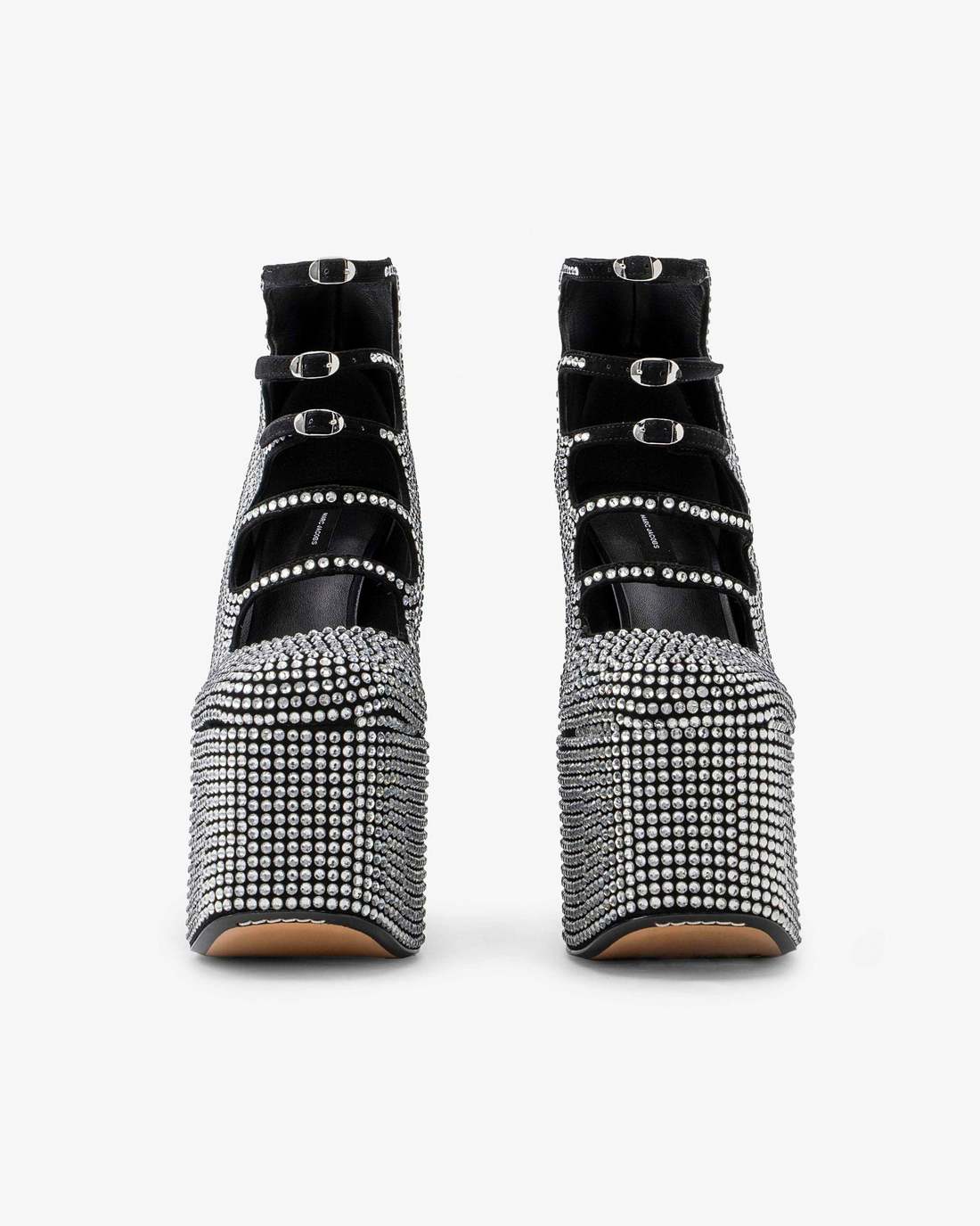 Marc Jacobs Best Seller - The Rhinestone Kiki Ankle Boot Black/Crystal
