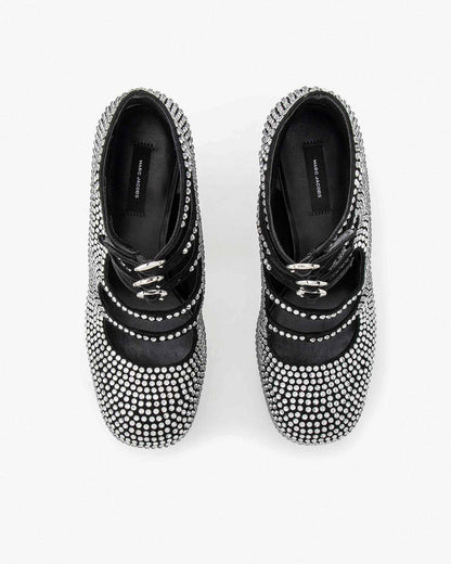 Marc Jacobs Best Seller - The Rhinestone Kiki Ankle Boot Black/Crystal