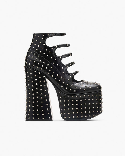 Marc Jacobs Special Offer - The Glam Studs Kiki Ankle Boot Black