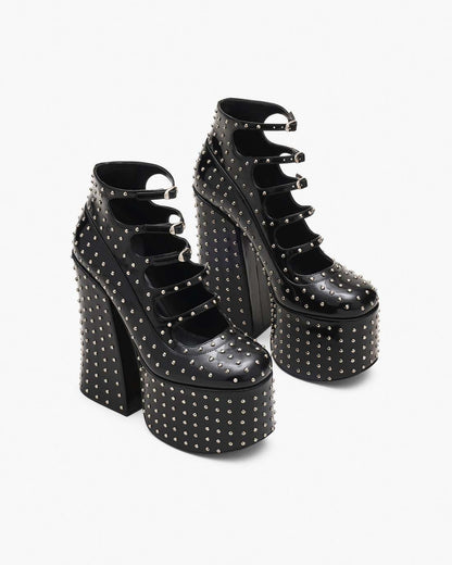 Marc Jacobs Special Offer - The Glam Studs Kiki Ankle Boot Black