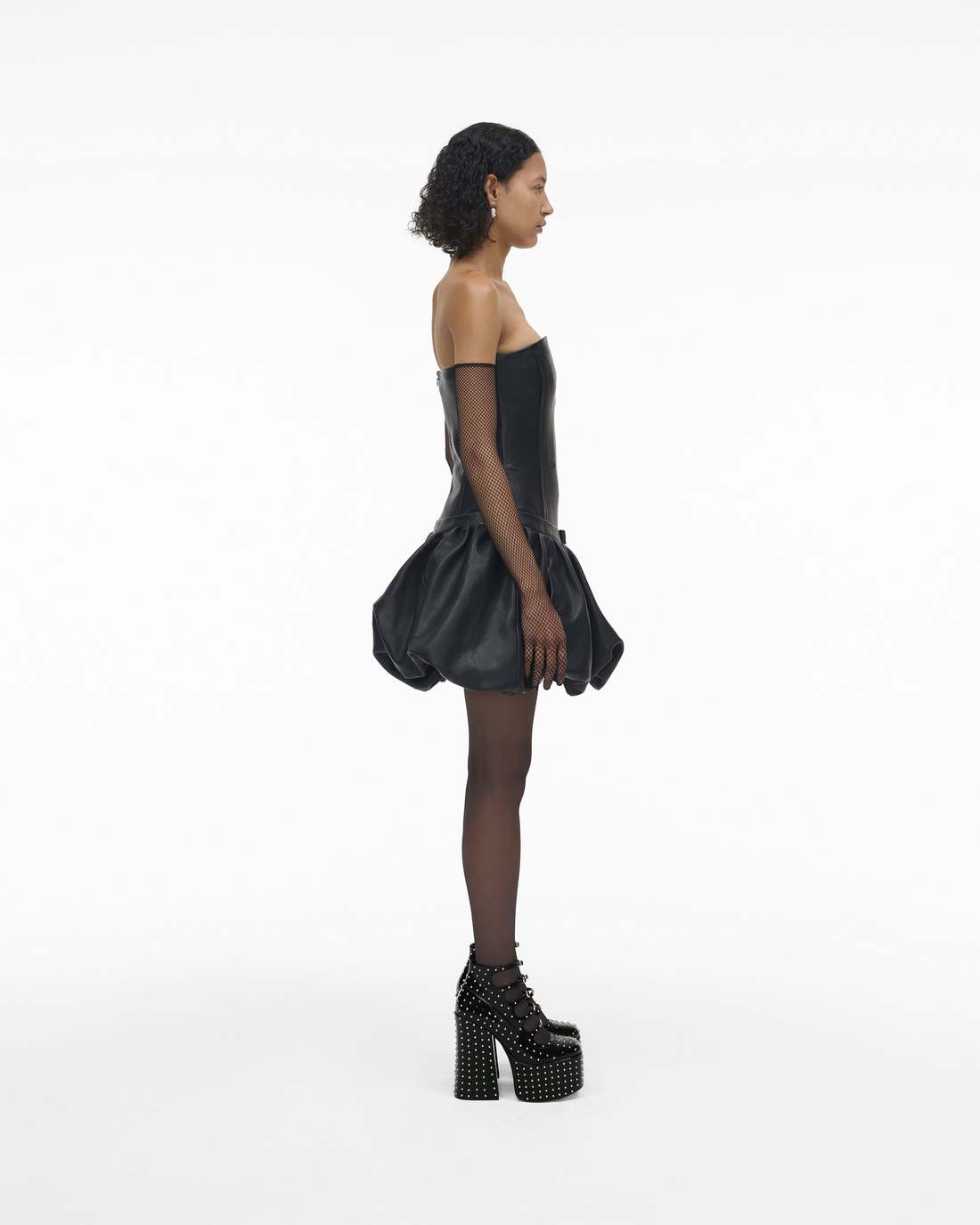 Marc Jacobs Special Offer - The Glam Studs Kiki Ankle Boot Black