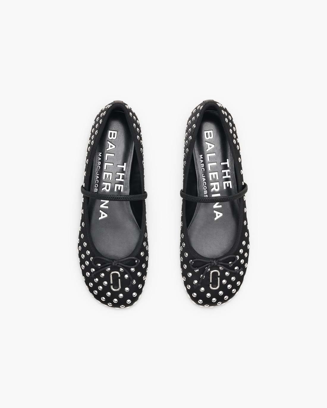 Marc Jacobs Deals - The Studded Sabrina Ballerina Black Multi
