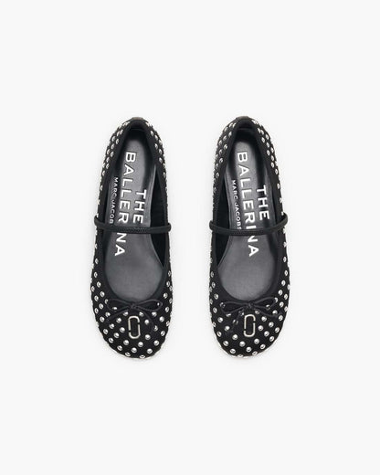 Marc Jacobs Deals - The Studded Sabrina Ballerina Black Multi
