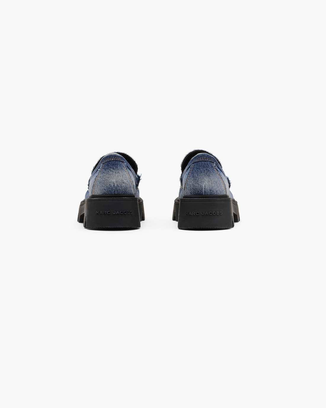 Marc Jacobs Everyday - The Faded Denim Frankie Loafer Faded Vintage Indigo