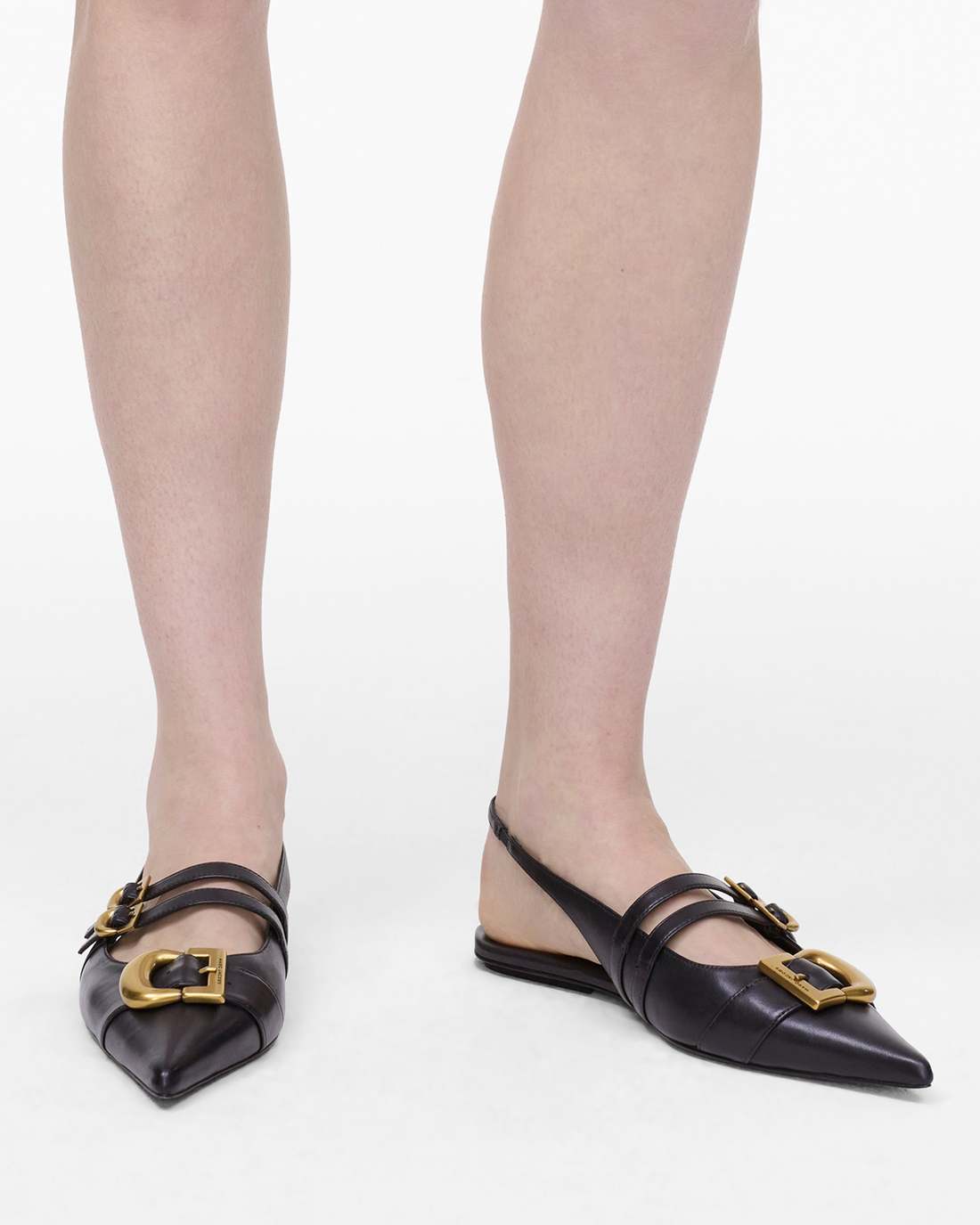 Marc Jacobs Trusted - The Doll Shoe Slingback Black