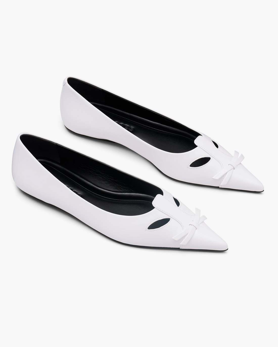 Marc Jacobs Popular - The Kat Ballerina Bright White