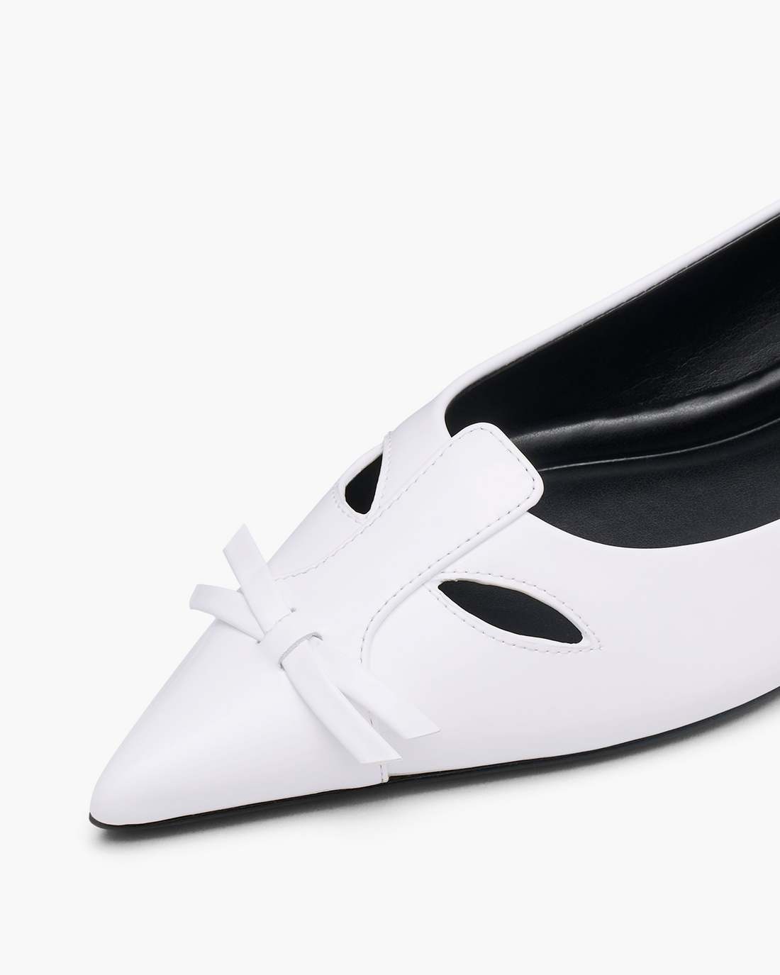 Marc Jacobs Popular - The Kat Ballerina Bright White