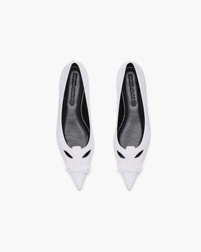 Marc Jacobs Popular - The Kat Ballerina Bright White