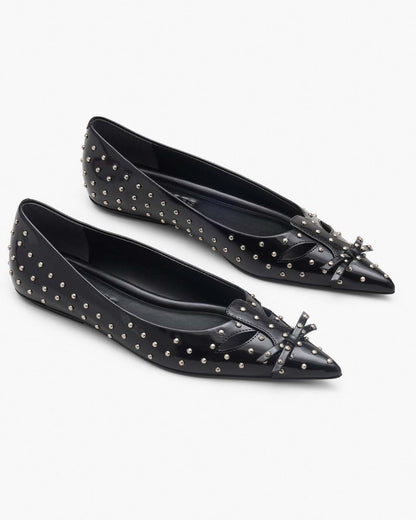Marc Jacobs Best Seller - The Glam Studs Kat Ballerina Black