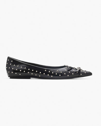 Marc Jacobs Best Seller - The Glam Studs Kat Ballerina Black