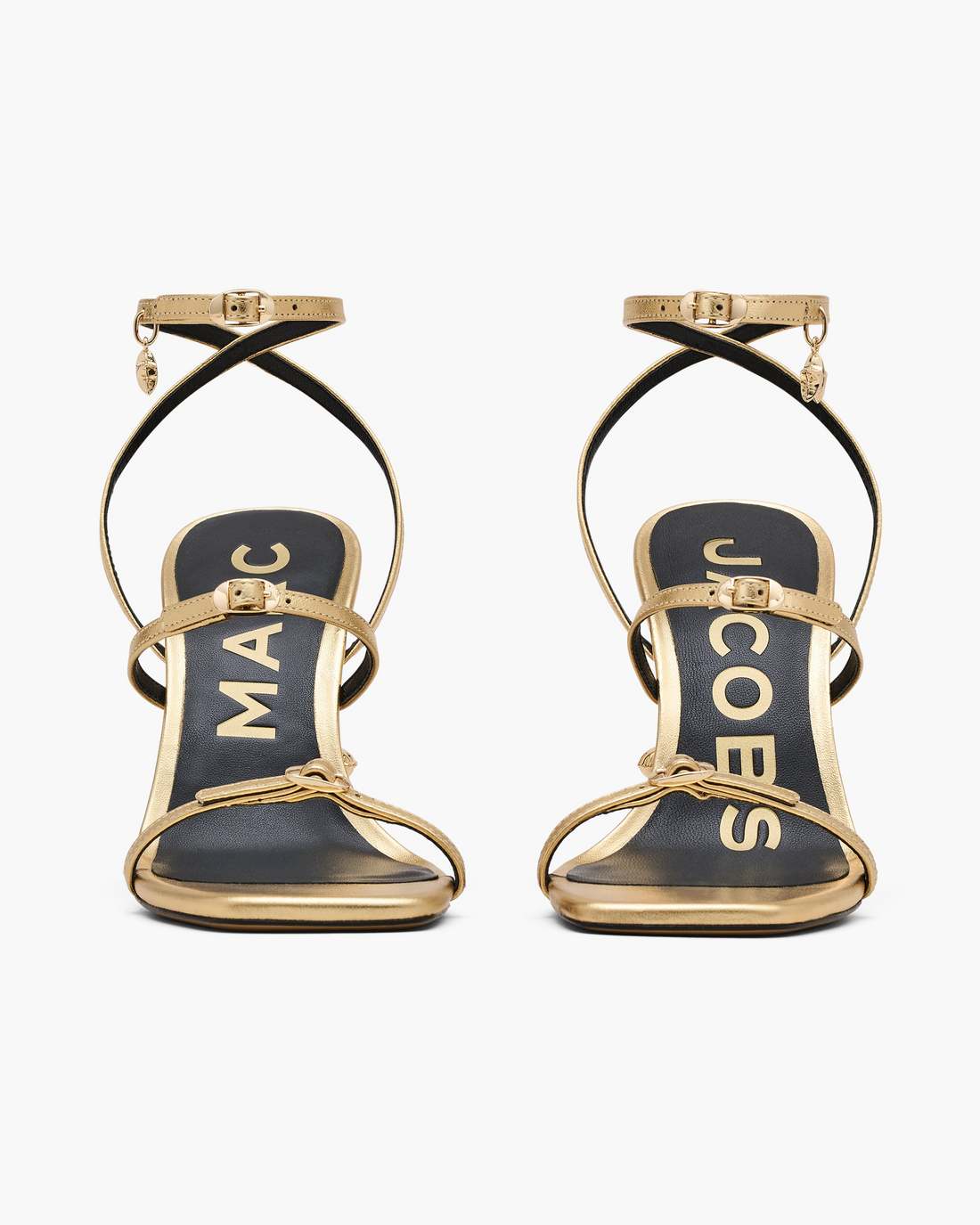 Marc Jacobs Featured - The Metallic Leather Daisy Heel Gold
