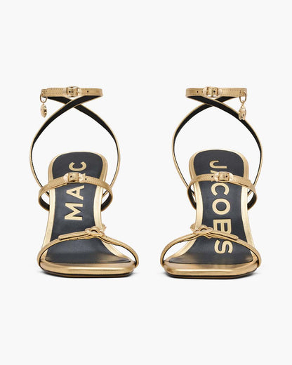 Marc Jacobs Featured - The Metallic Leather Daisy Heel Gold