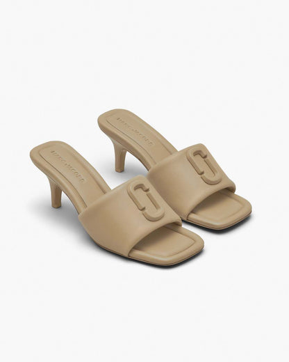 Marc Jacobs Recommended - The Leather J Marc Heeled Sandal Camel