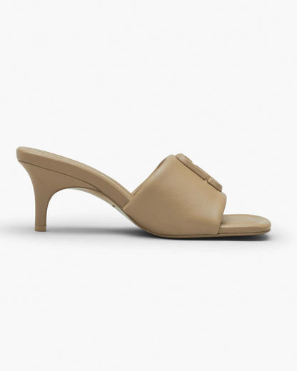 Marc Jacobs Recommended - The Leather J Marc Heeled Sandal Camel