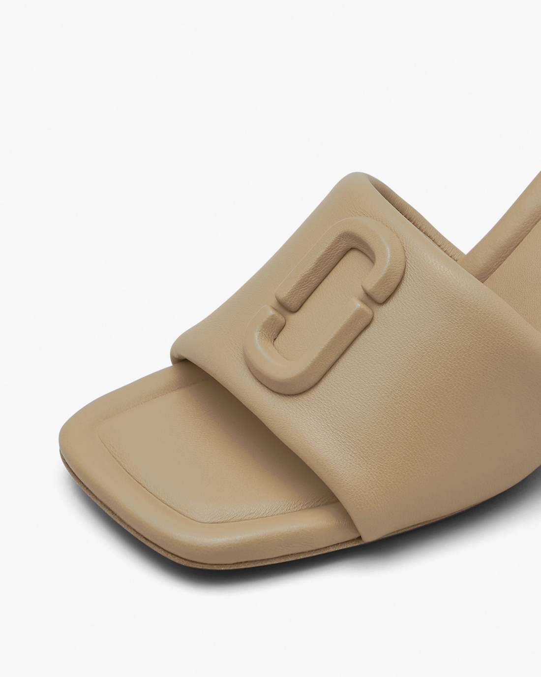 Marc Jacobs Recommended - The Leather J Marc Heeled Sandal Camel