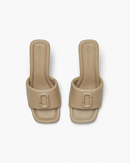 Marc Jacobs Recommended - The Leather J Marc Heeled Sandal Camel