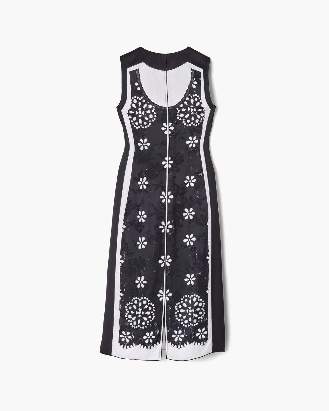 Marc Jacobs Discount - Trompe L'Oeil Eyelet Dress Black/White