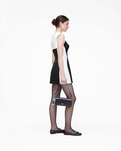Marc Jacobs Great Value - Seamed Up Satin Dress Black/White