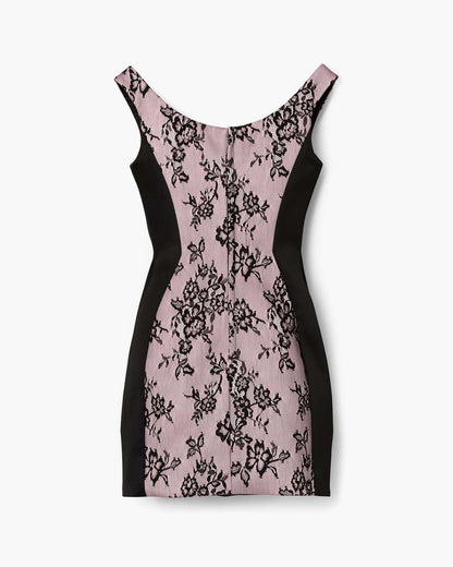 Marc Jacobs Premium - Sculpted Lace Shadow Dress Black Multi