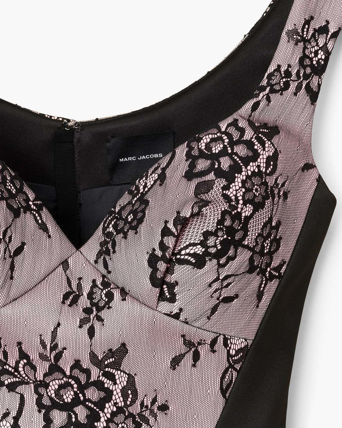 Marc Jacobs Premium - Sculpted Lace Shadow Dress Black Multi