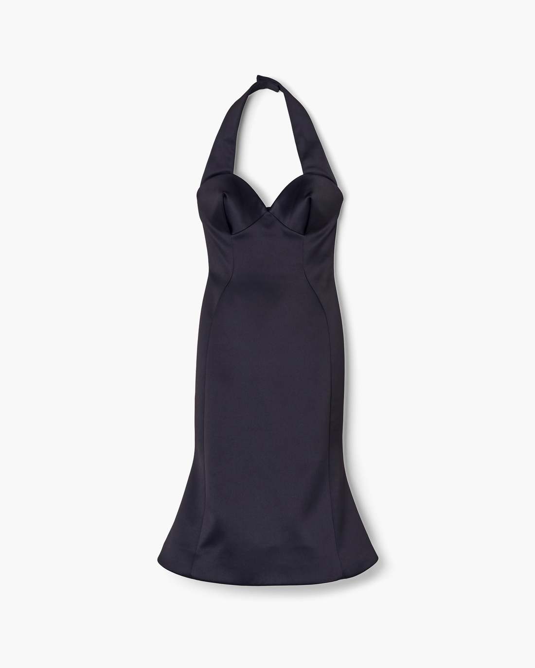 Marc Jacobs Great Value - Sculpted Satin Halter Dress Black