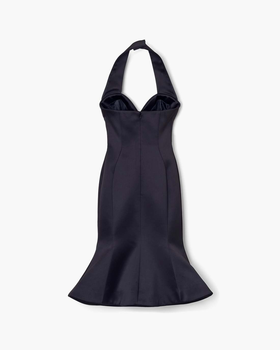 Marc Jacobs Great Value - Sculpted Satin Halter Dress Black