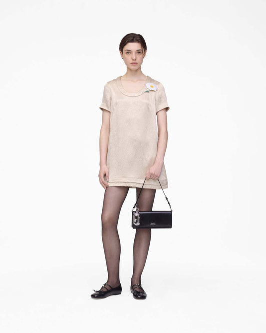 Marc Jacobs Popular - Crushed Satin Dress Champagne