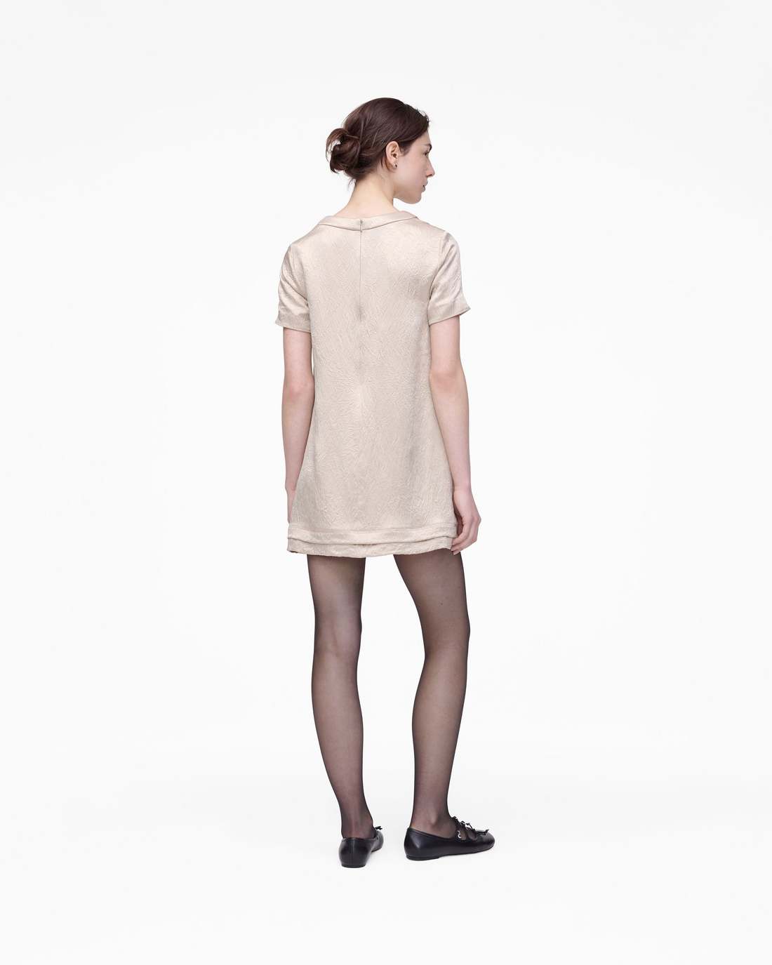 Marc Jacobs Popular - Crushed Satin Dress Champagne