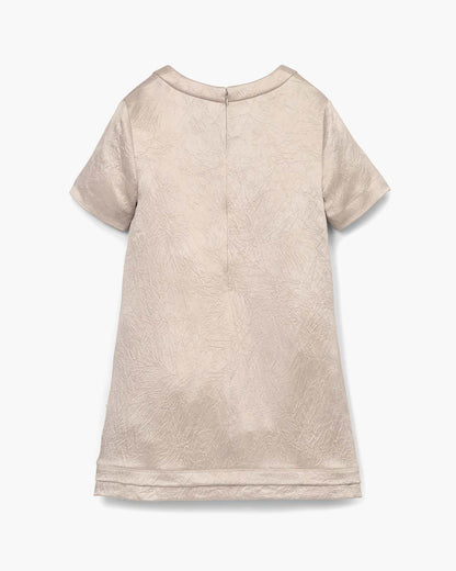 Marc Jacobs Popular - Crushed Satin Dress Champagne