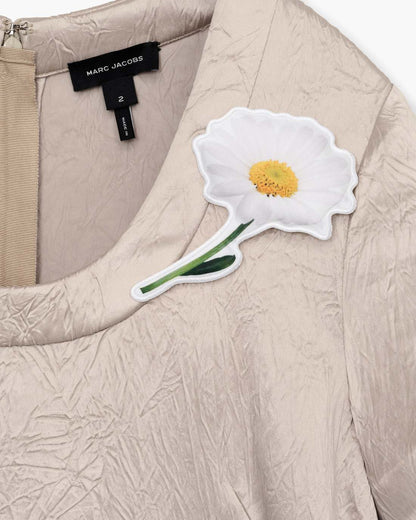 Marc Jacobs Popular - Crushed Satin Dress Champagne
