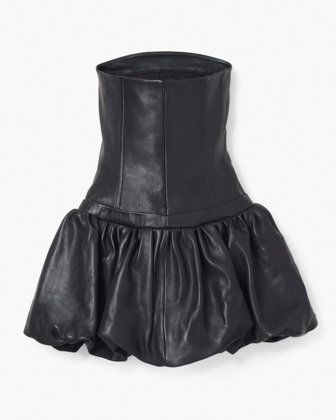 Marc Jacobs Great Value - The Leather Bubble Dress Black