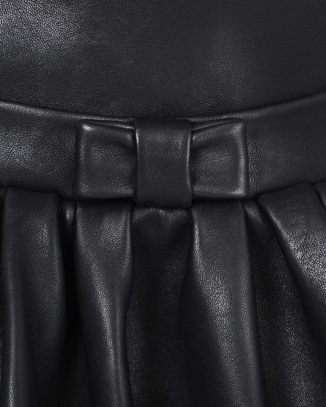 Marc Jacobs Great Value - The Leather Bubble Dress Black