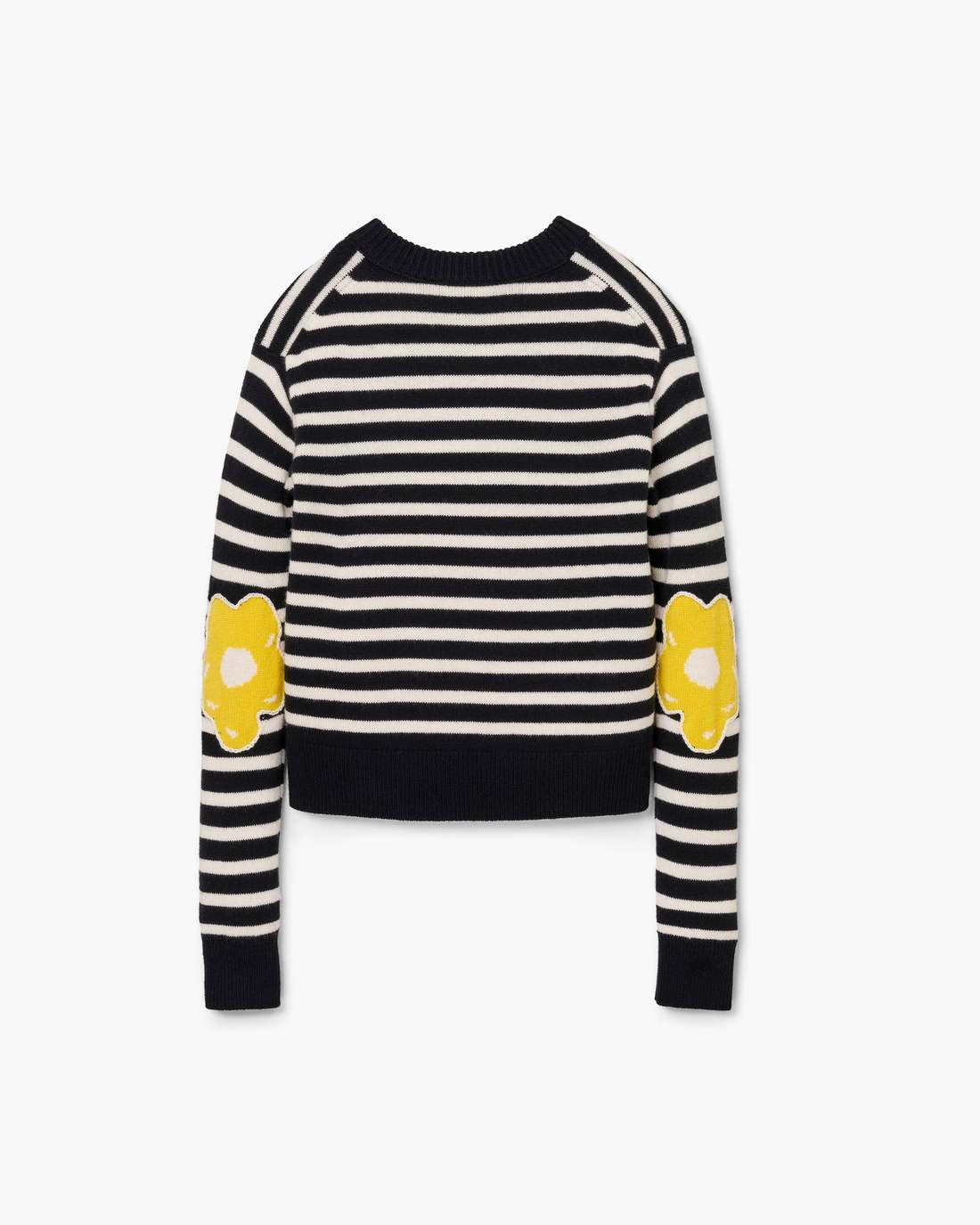 Marc Jacobs Discount - Joy Striped Crewneck Black/White