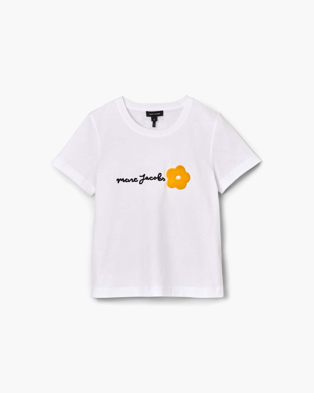 Marc Jacobs Latest - Daisy Logo Slim Tee White