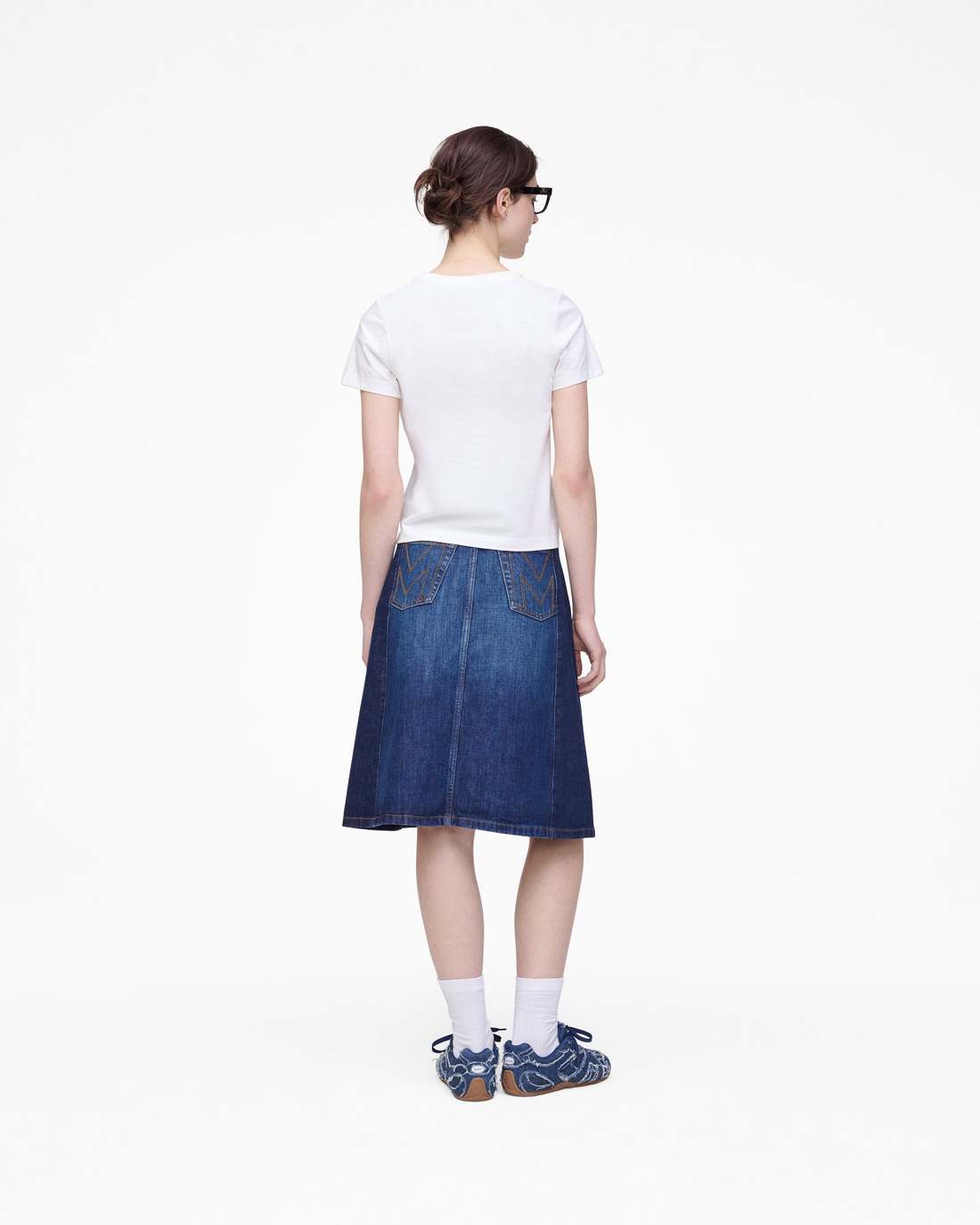 Marc Jacobs Latest - Daisy Logo Slim Tee White