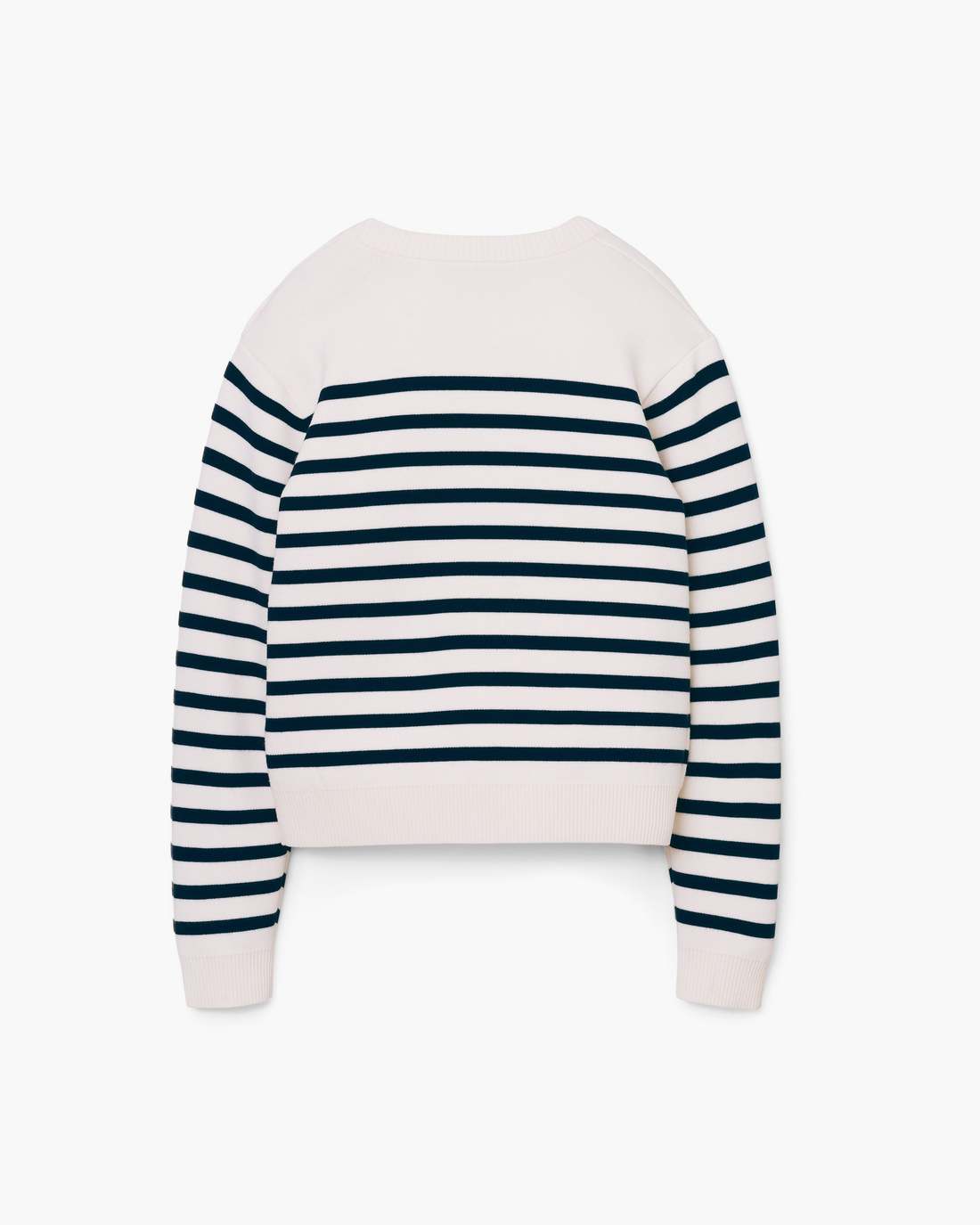 Marc Jacobs Quality - Breton Stripe Crewneck White/Navy