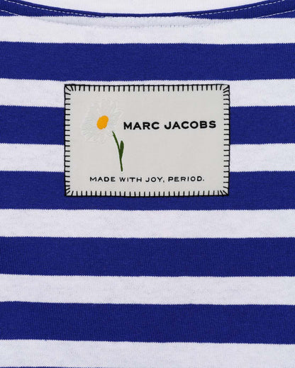 Marc Jacobs Trending - Daisy Striped Longsleeve Pansy/White