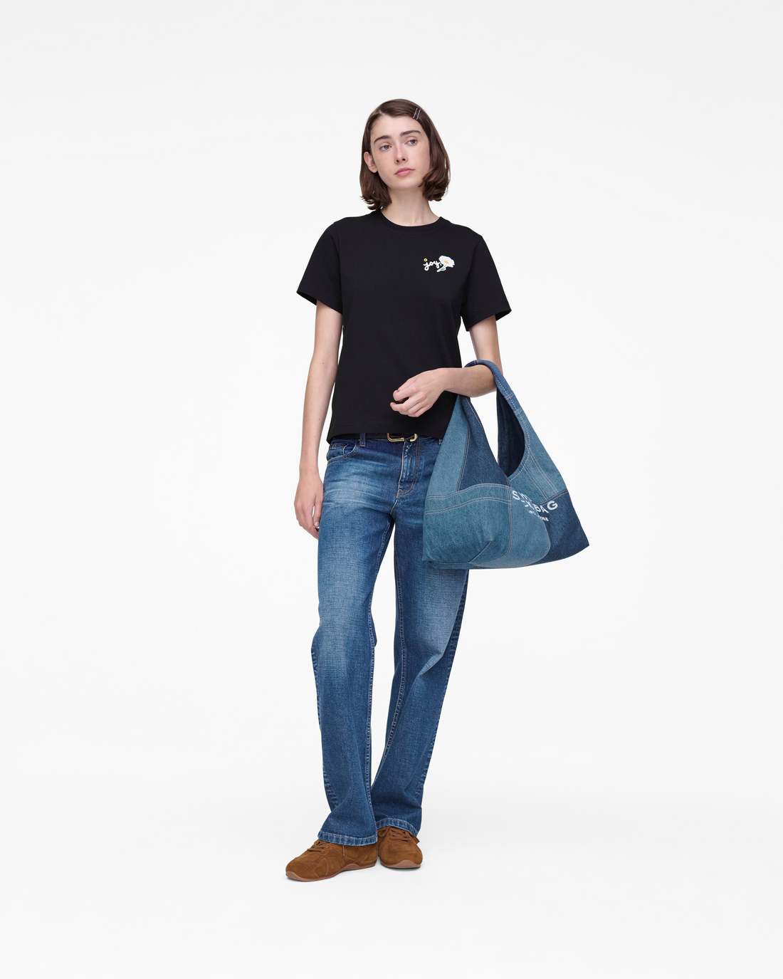 Marc Jacobs Value - Marc Is Joy Daisy Baby Tee Black