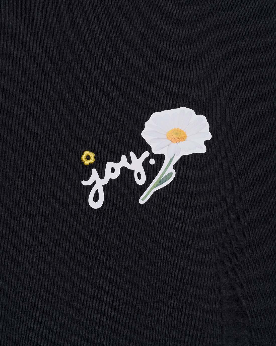 Marc Jacobs Value - Marc Is Joy Daisy Baby Tee Black