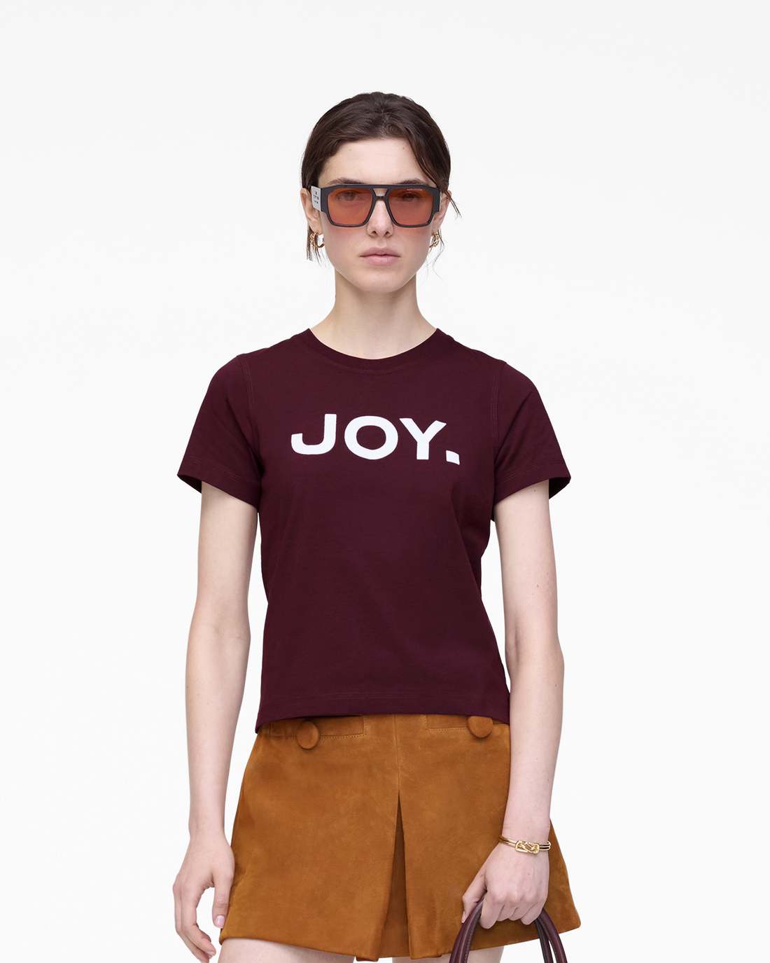 Marc Jacobs Essential - Joy. Slim Tee Dark Plum