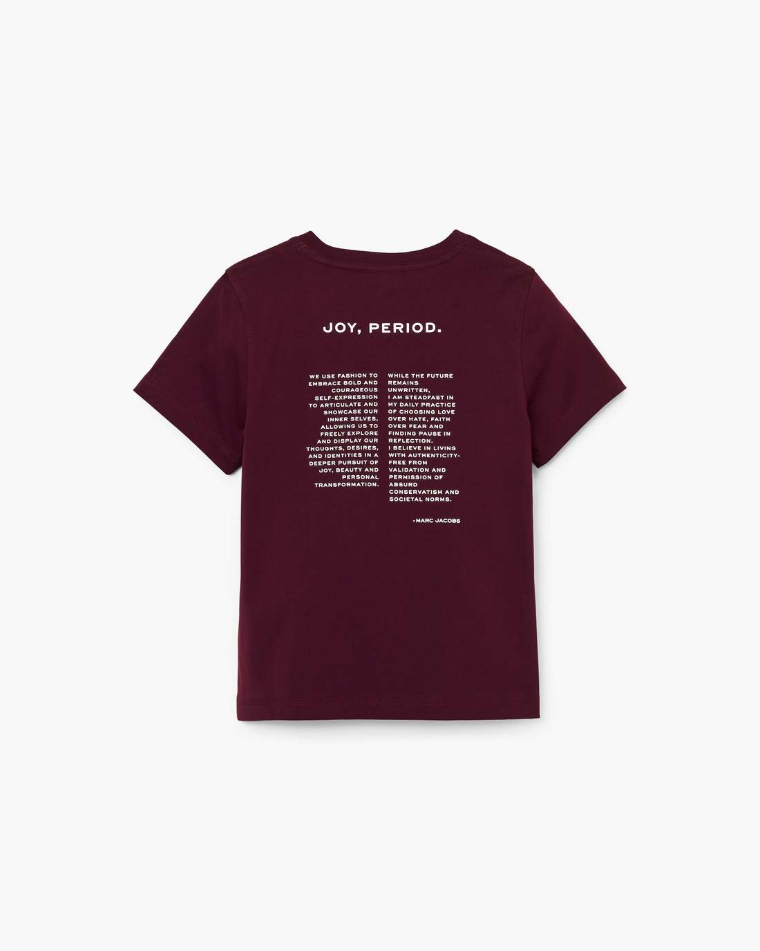 Marc Jacobs Essential - Joy. Slim Tee Dark Plum