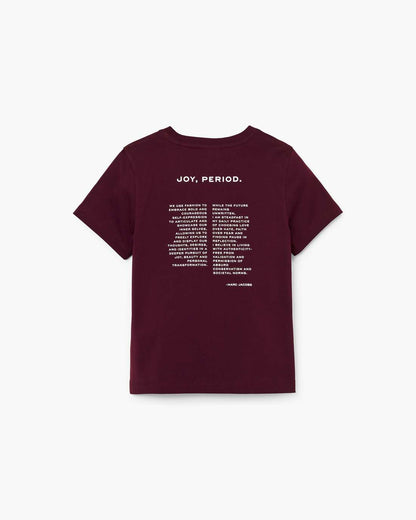 Marc Jacobs Essential - Joy. Slim Tee Dark Plum