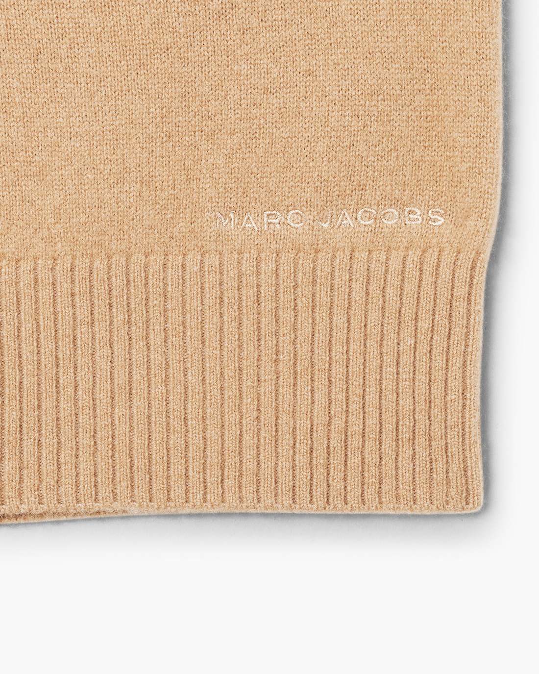 Marc Jacobs Everyday - Trompe L'Oeil Knit Polo Camel