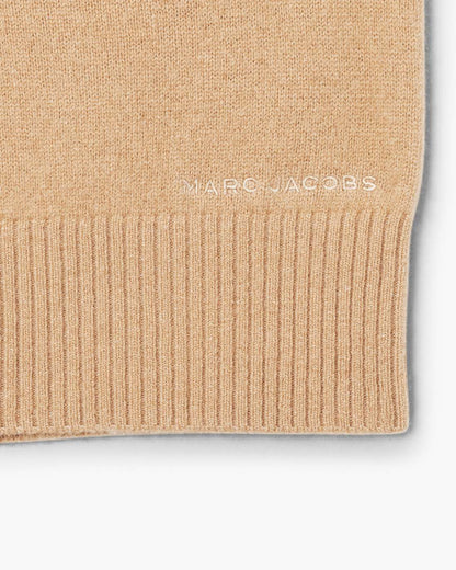 Marc Jacobs Everyday - Trompe L'Oeil Knit Polo Camel